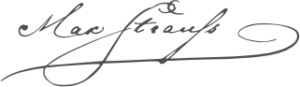 Max Strauss Signature